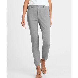 Banana Republic Women's Gray Ankle Sloan Pants Size 6 Workwear Career NWT